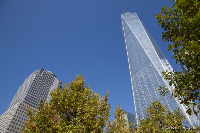 One World Trade Center (direita) é o maior edifício do hemisfério ocidental